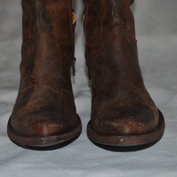 Old Gringo Brown Leather Boots - Picture 4 of 12